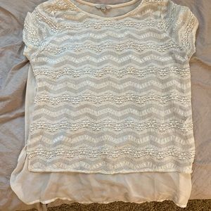 Guess lace tee shirt
